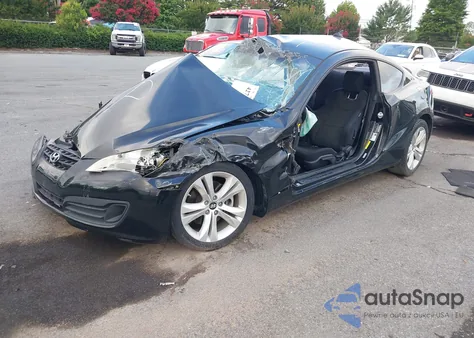 2012 Hyundai Genesis Coupe 2.0T z USA, uszkodzony, nr VIN KMHHT6KD9CU066018